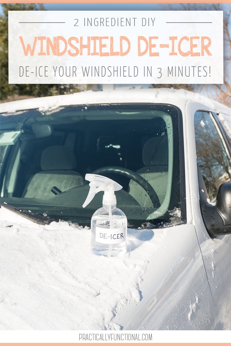 Homemade Windshield De Icer Spray Practically Functional